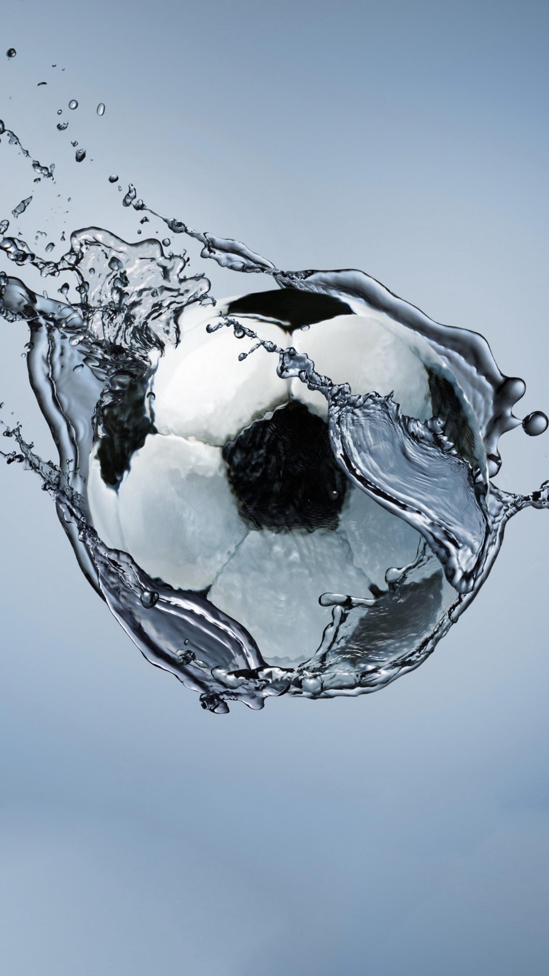 简约创意足球背景,高清图片,手机壁纸