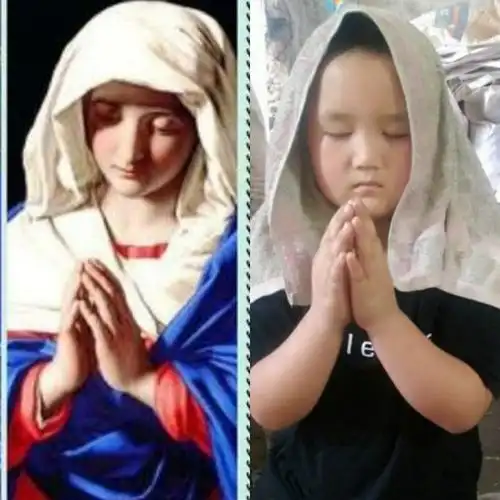 乾潭二小二(1)班世界名画模仿秀