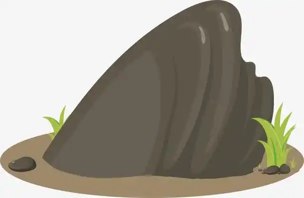 关键词 : 石头,小草,卡通,手绘,景观石,创意,灰色,矢量图
