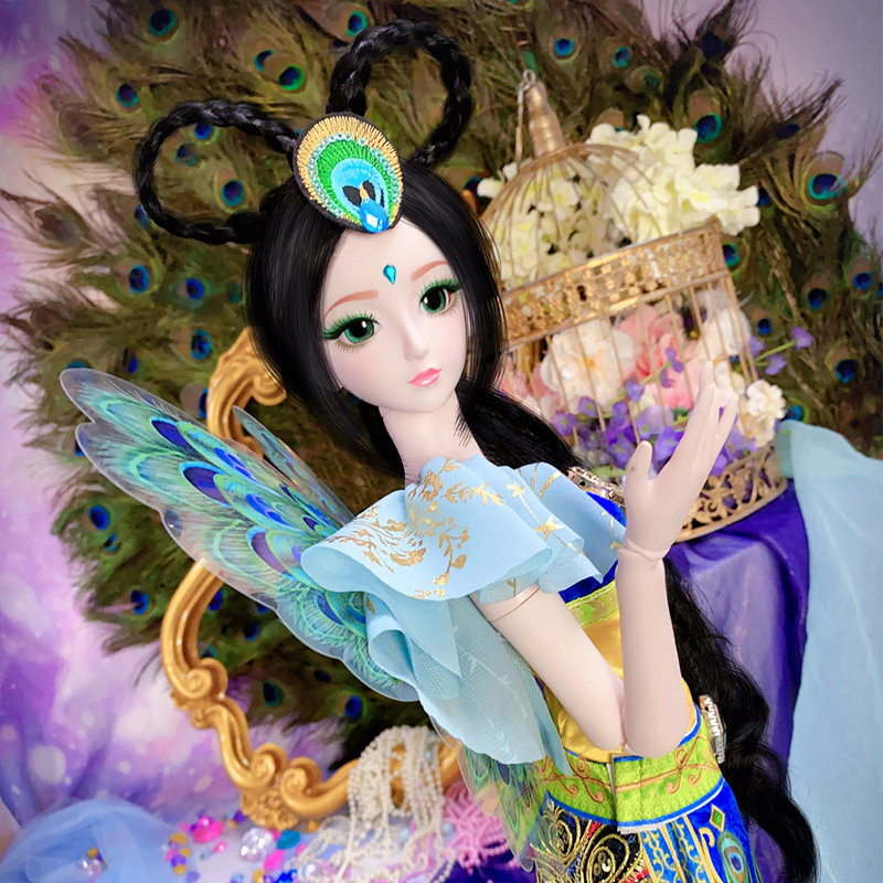 第九季新品叶罗丽娃娃时希公主时间孔雀茉莉仙子洋娃娃娃娃