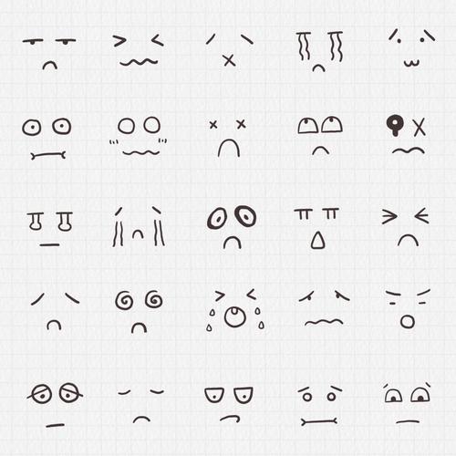 表情包的画法②伤心92表情包简笔画教程简笔画教程文化