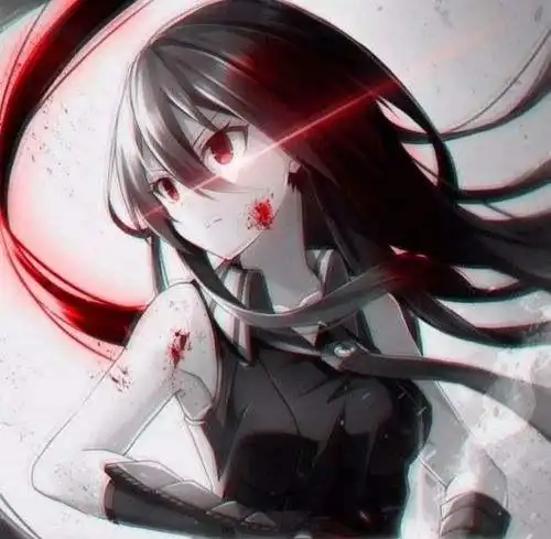 女生高清动漫ins头像 高冷系黑暗系丧系酷的霸气超拽冷酷图片