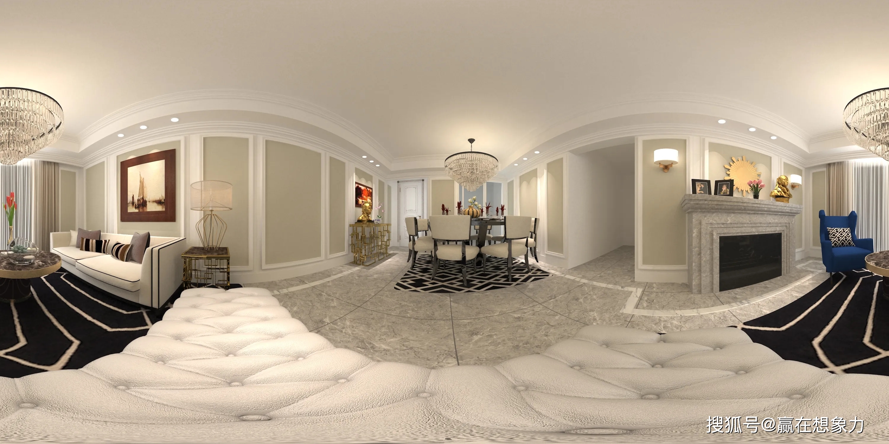 诠释3d全景效果图是怎么制作的