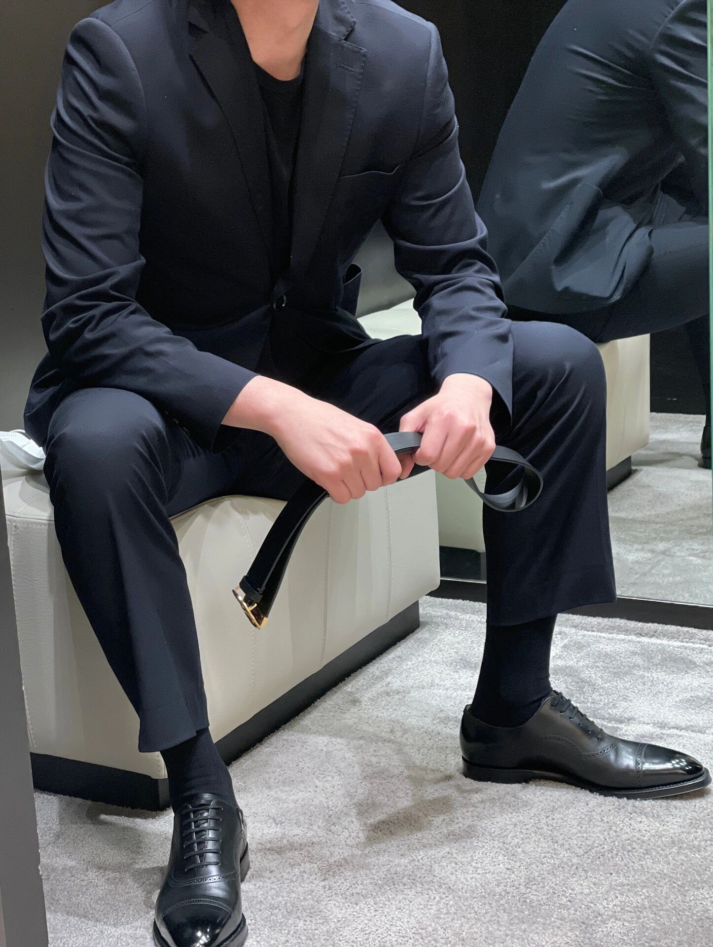 bally全新logo 正装皮鞋 正装皮鞋黑袜的气质永远不会让人失望 同一件