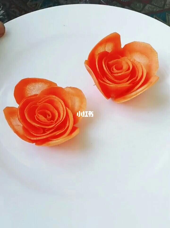 雕刻  #手艺人  #热门  #胡萝卜  #高手在民间  #刀功  #摆盘  #势档