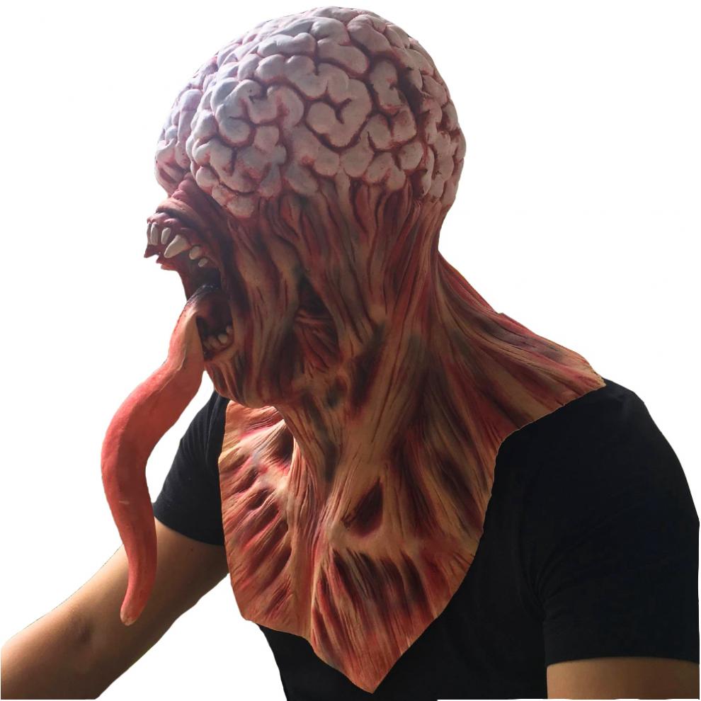 万圣节鬼脸吓人面具成人恐怖丧尸僵尸鬼舞乳胶修女女巫抖音整蛊 弗