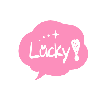 lucky粉色对话框