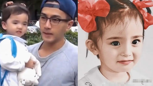 小糯米正脸曝光颜值逆天,五官越来越像杨幂