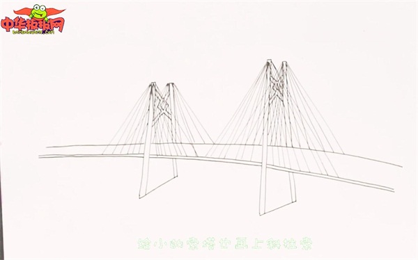 港澳珠大桥简笔画