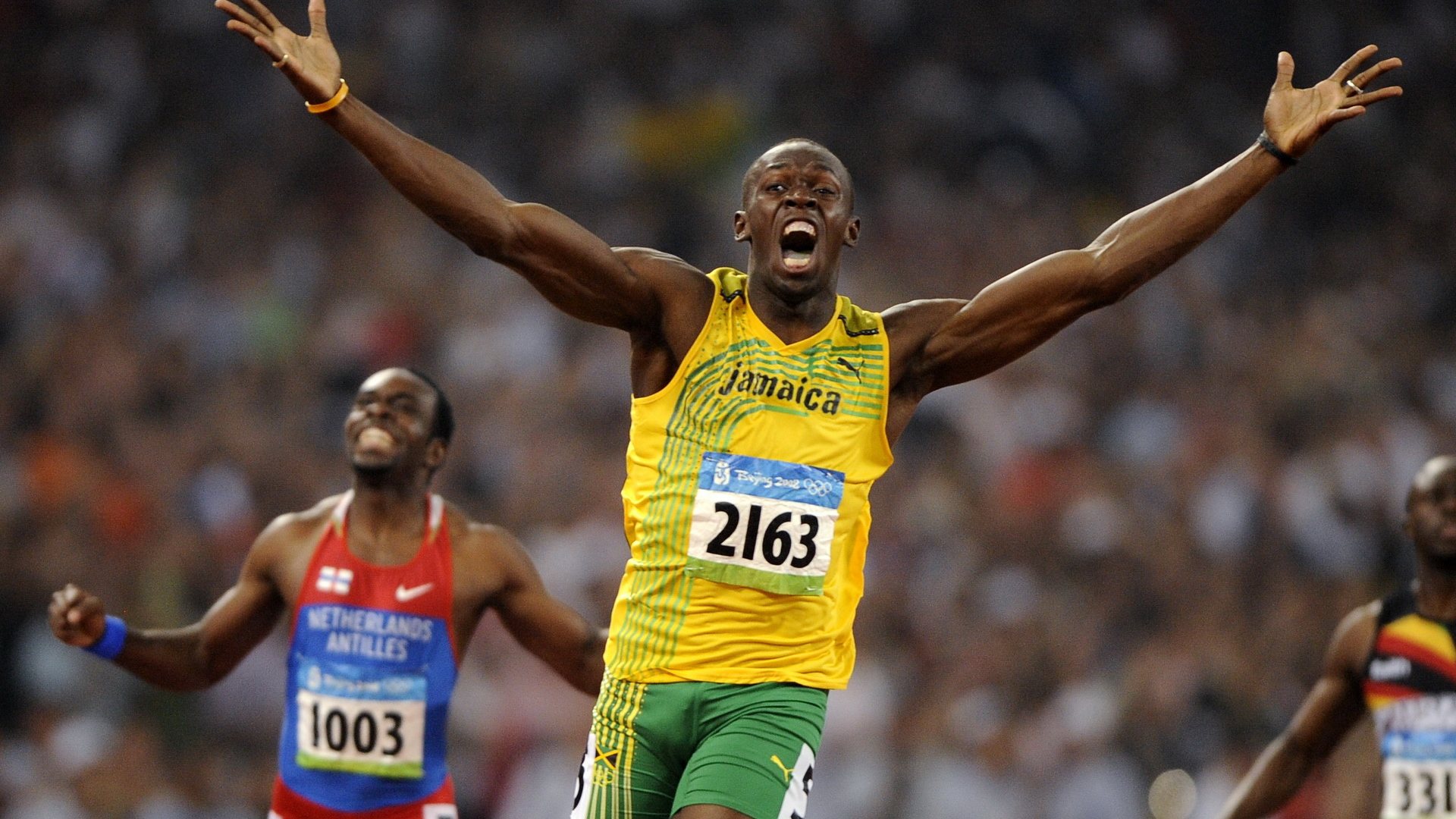 男子百米世界纪录