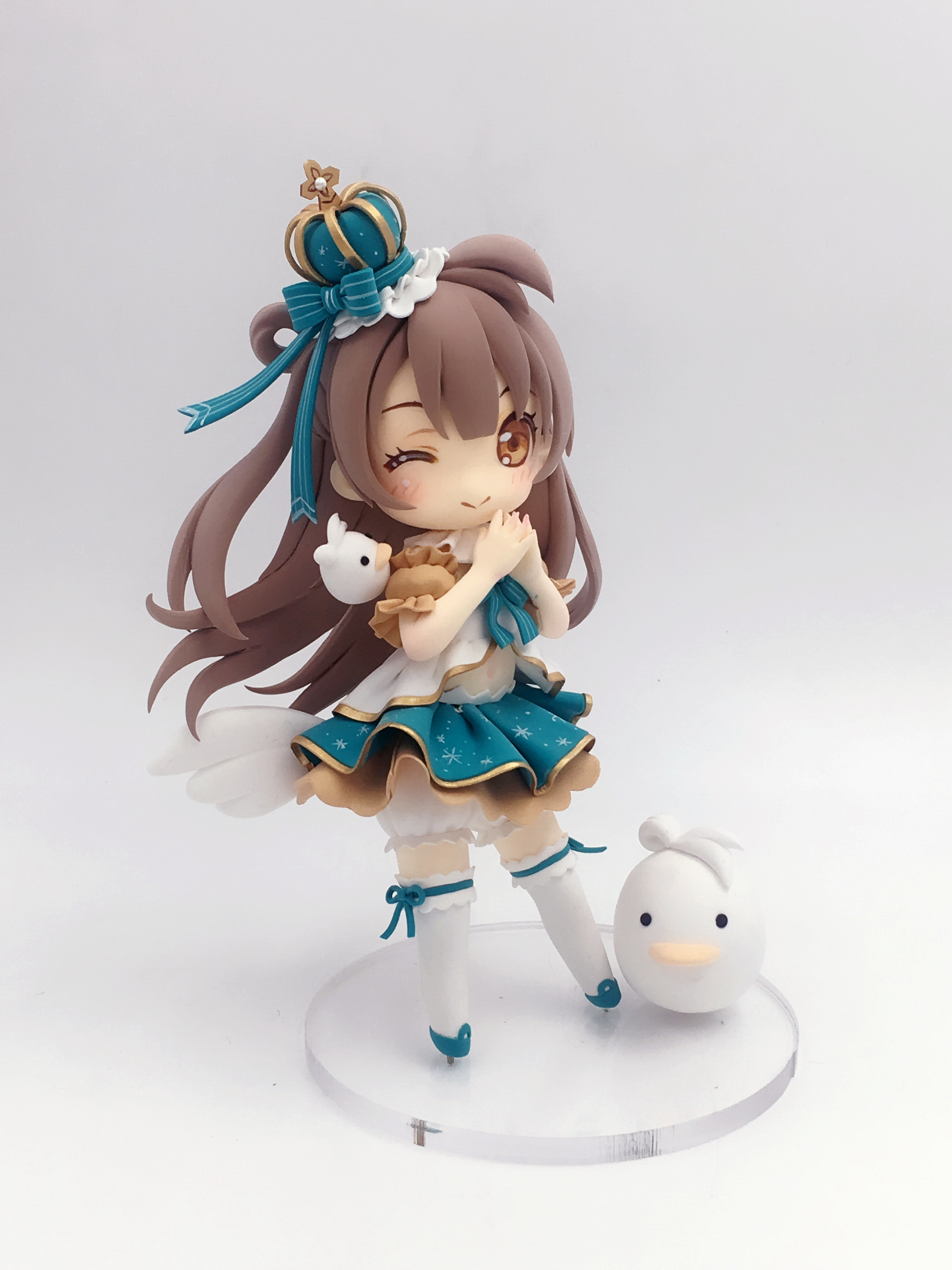 【福利视频】粘土手办教程 lovelive 南小鸟 q版人偶 视频教程