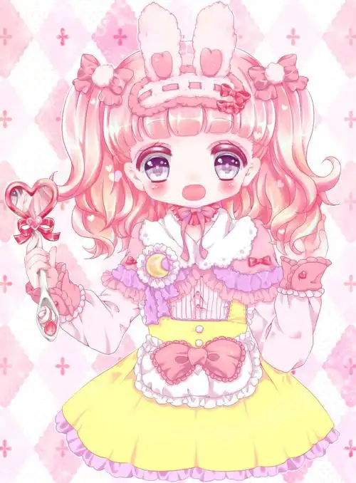 二次元,卖萌,动漫,插画,q版,萌萌 q版 二次元 卖萌 插画 动漫