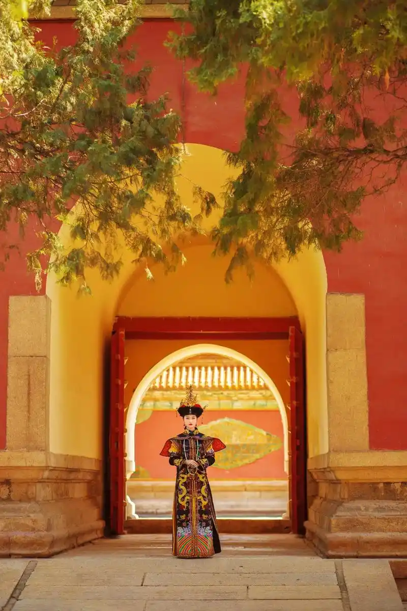 #西岳庙 #古风 #写真 #宫廷风 #未央区 - 抖音