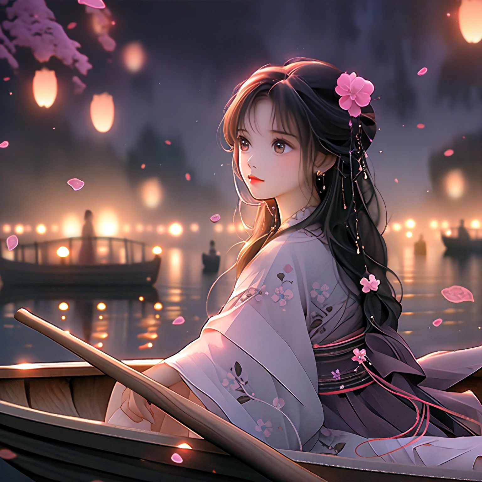 卡通古风头像,古风仙女系列 一个人最好的状态,就是独处的时候,安静