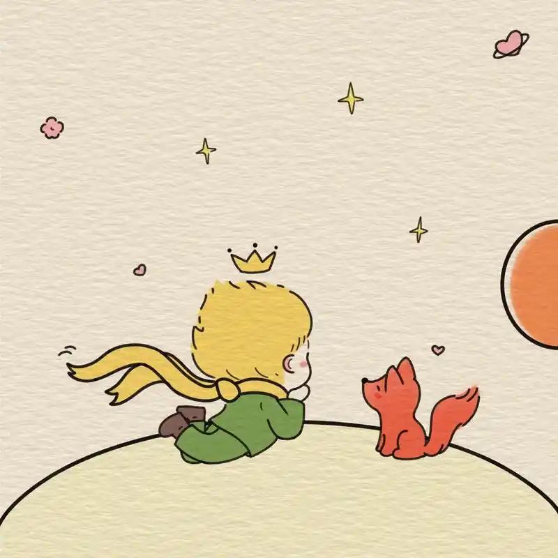 一学就会的简笔画教程.:小王子,我知道你很孤独,所以我永远都 - 抖音