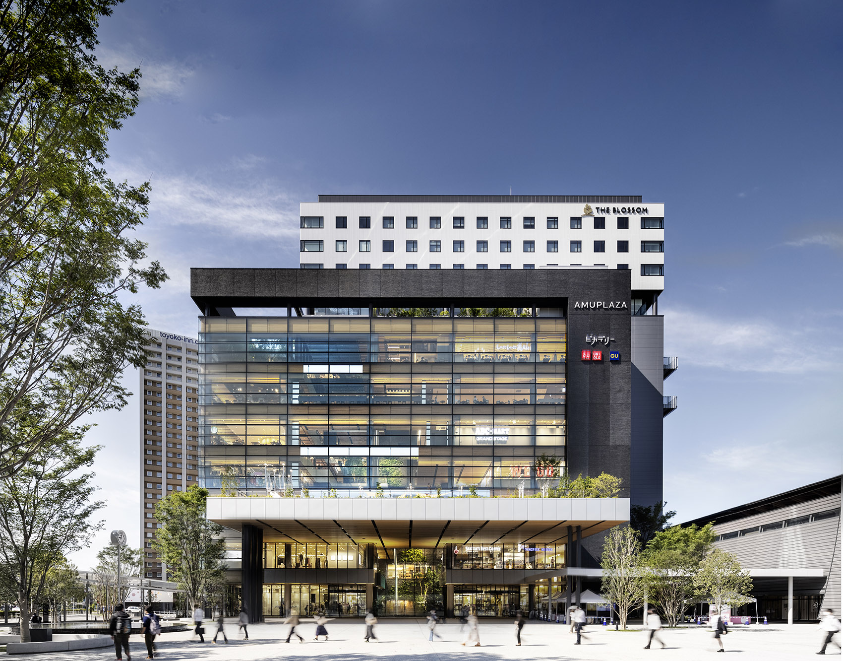 国外综合一体商业中心设计