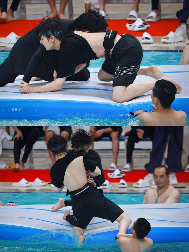 时代少年团组团秀腹肌,刘耀文身处其中尴尬不已_马嘉祺_宋亚轩_张真