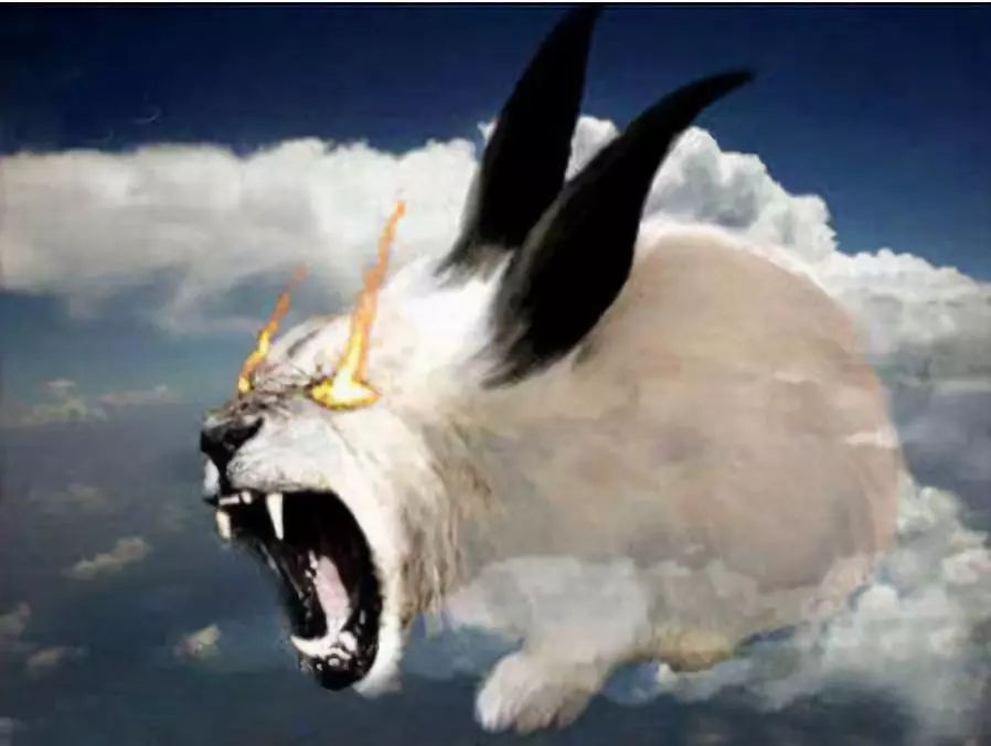 犼 形状长得像兔子,两耳尖长,仅长尺余(二十几厘米).