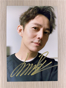 『冲冠』大陆明星快乐大本营何炅亲笔签名照片热门经典11款定妆照