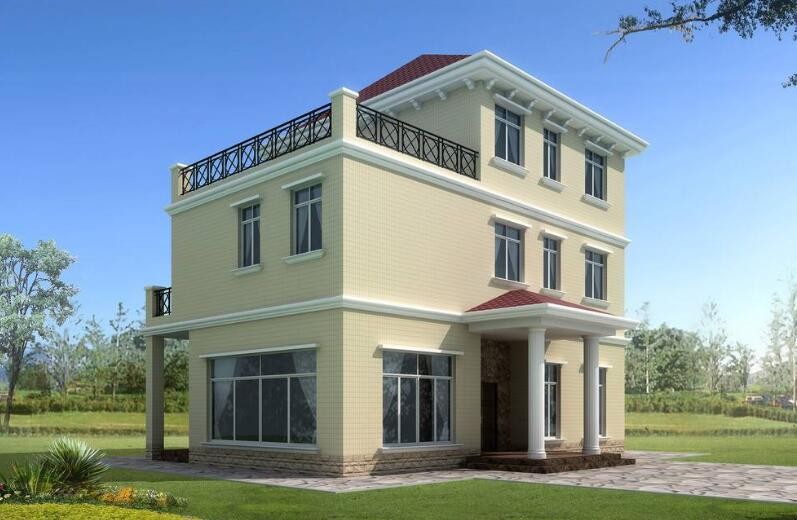 外墙涂料颜色如何搭配好看 外墙涂料颜色如何搭配效果图(图1)