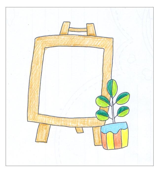 可爱实用的边框画法,过程简单,一起来画吧!