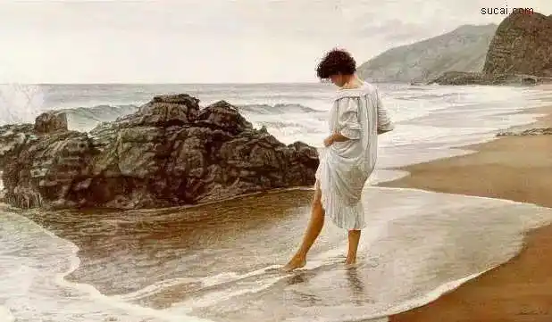 顶级水彩大师作品欣赏:高雅诱惑窒息惊艳的水彩