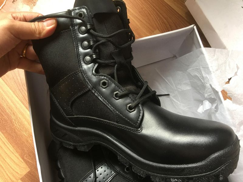 [原创]刚拿到手的武警07a作战靴