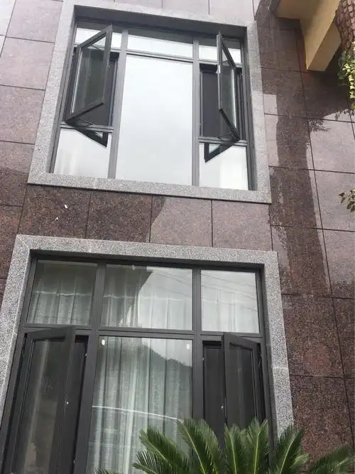 湘洪石材外墙干挂窗套样品效果杠杠滴