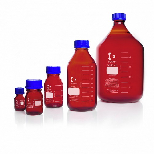 杜兰duran-schott 肖特棕色蓝盖试剂瓶 250ml 500ml 1000ml