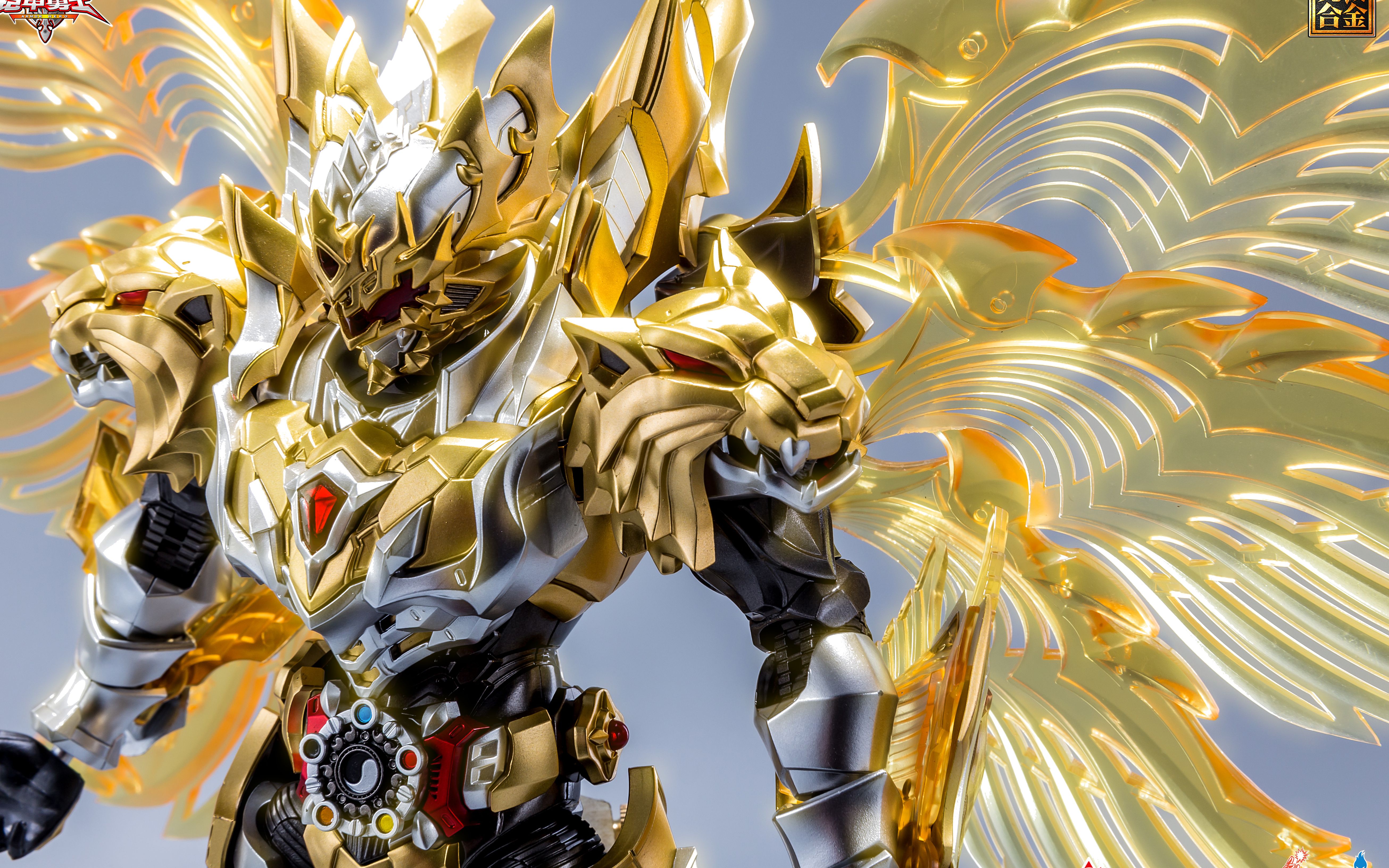 奥飞娱乐授权 响指动漫x heatboy 铠甲勇士 帝皇侠最新进度!