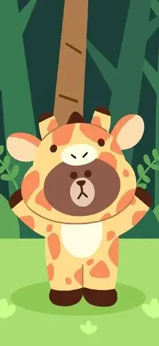 壁纸| 可爱布朗熊