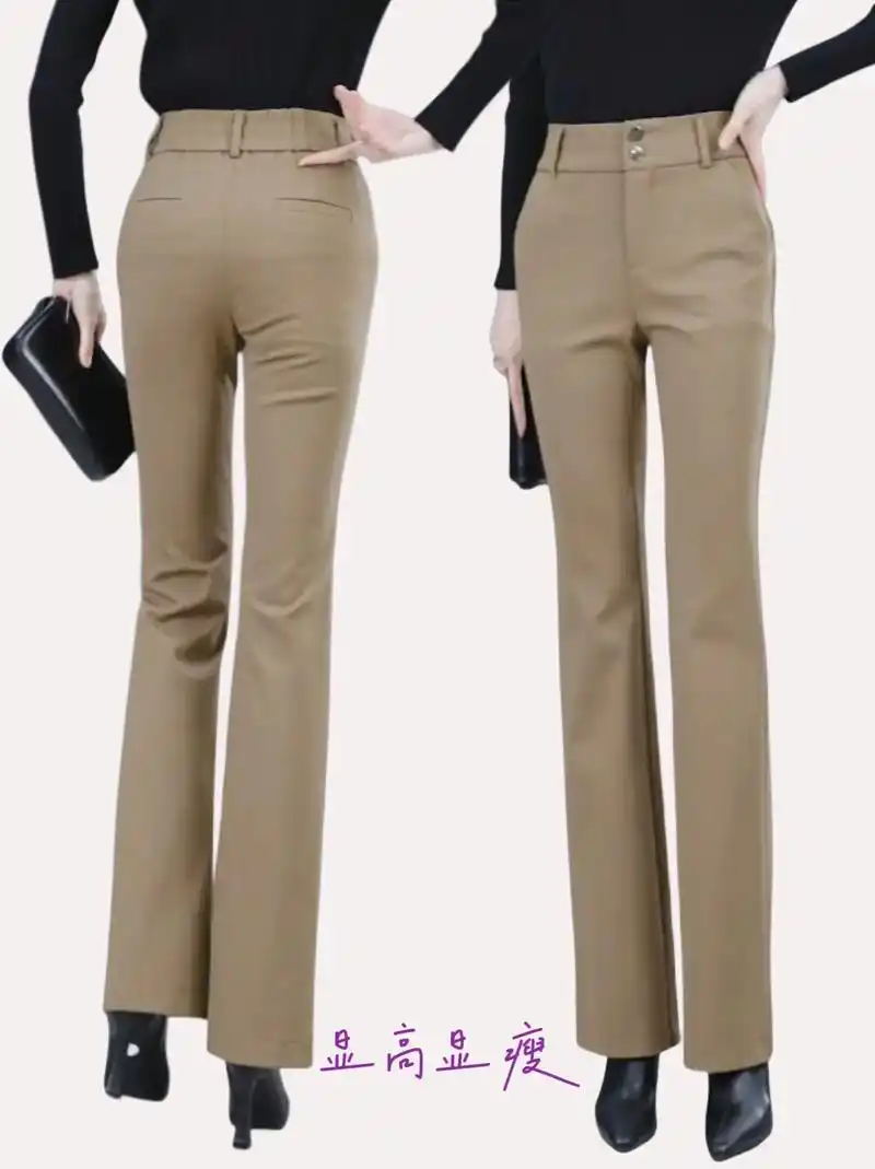 宝子们高腰女裤太好看啦!