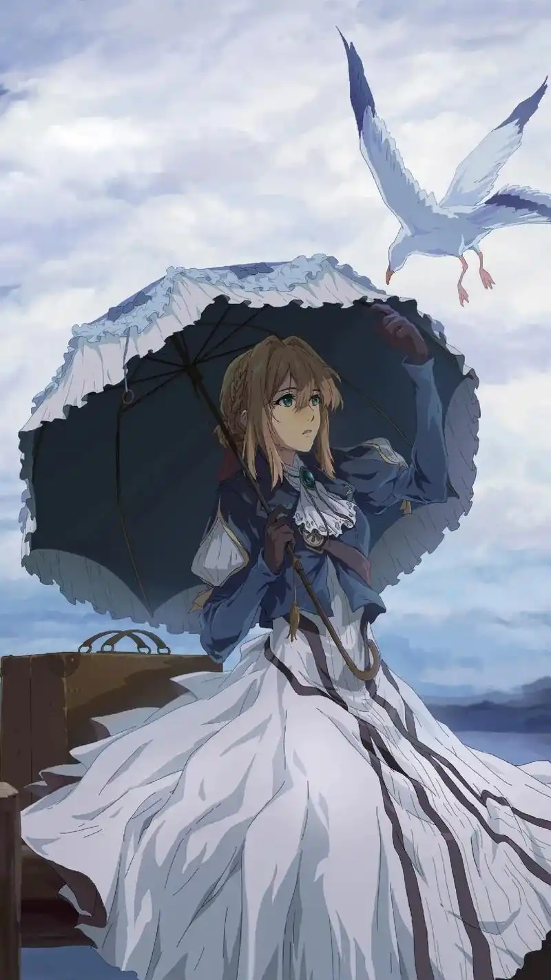 紫罗兰永恒花园 #薇尔莉特 #高清壁纸 #电脑壁纸 #8k - 抖音