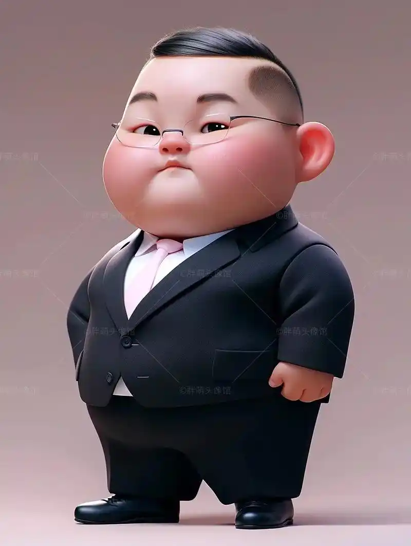 职场大叔|硬汉寸头工作头像.#有肉感的小胖子 #男生头像 # - 抖音