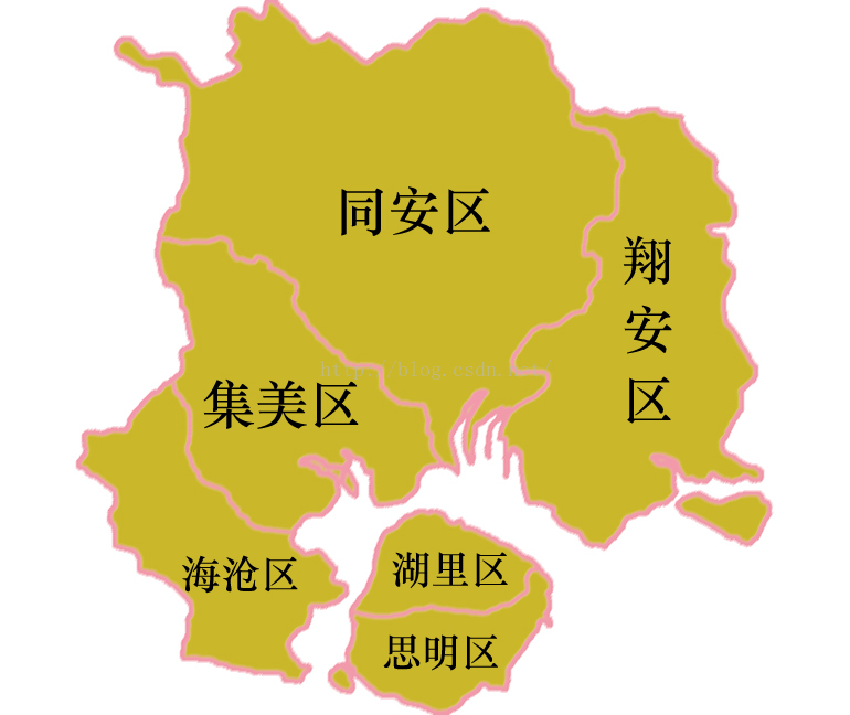 厦门地图