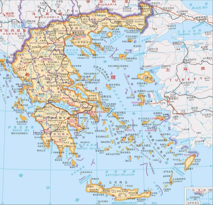 爱琴海在哪个国家为何能拥有整个爱琴海