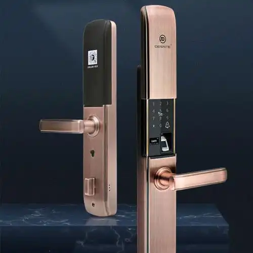 得耐特指纹锁8109一握开门铃智能锁