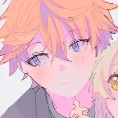 情侣动漫头像呆萌两张配对好看可爱的情侣头像图片大全