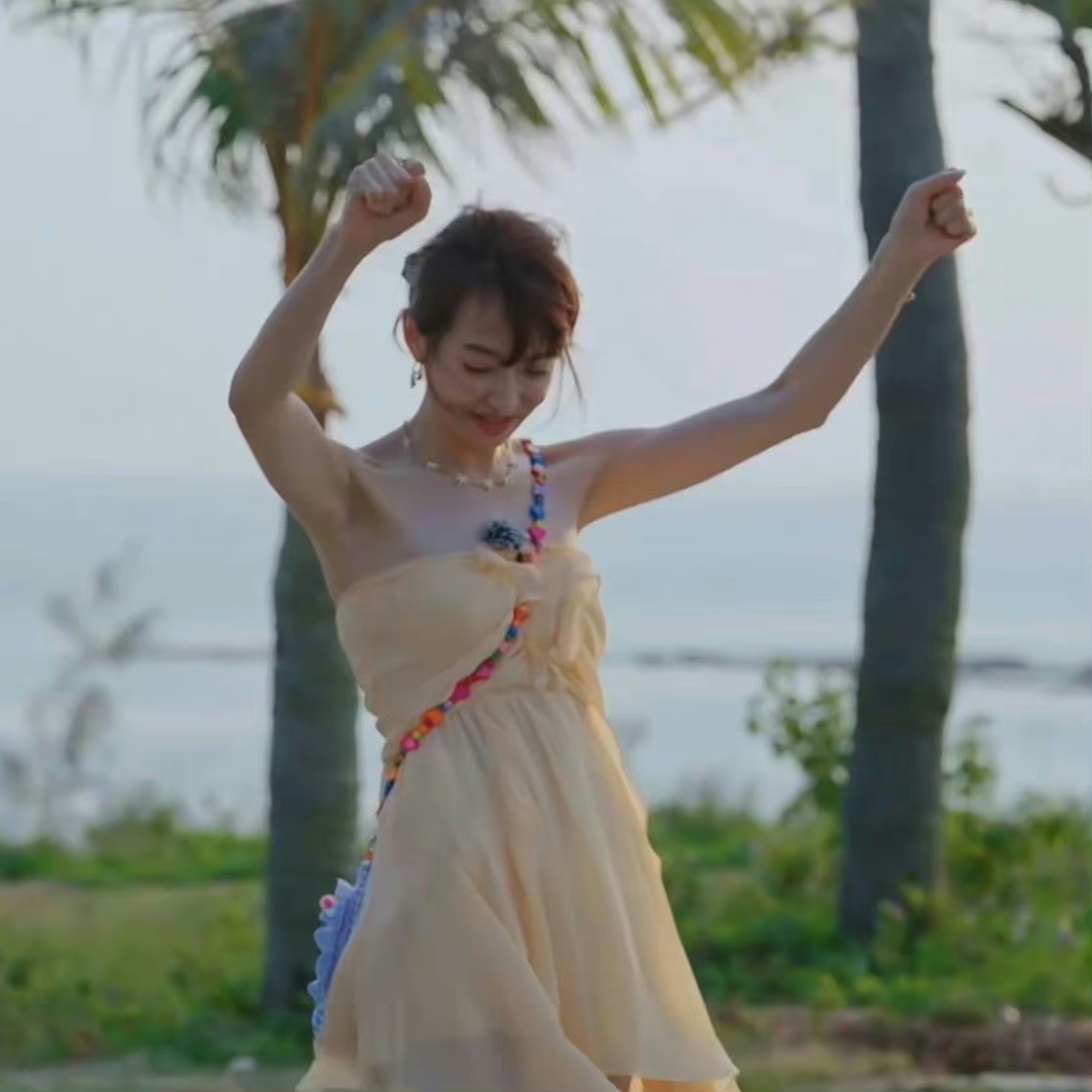 宋茜健身效果好明显,这手臂肌肉线条我好爱!