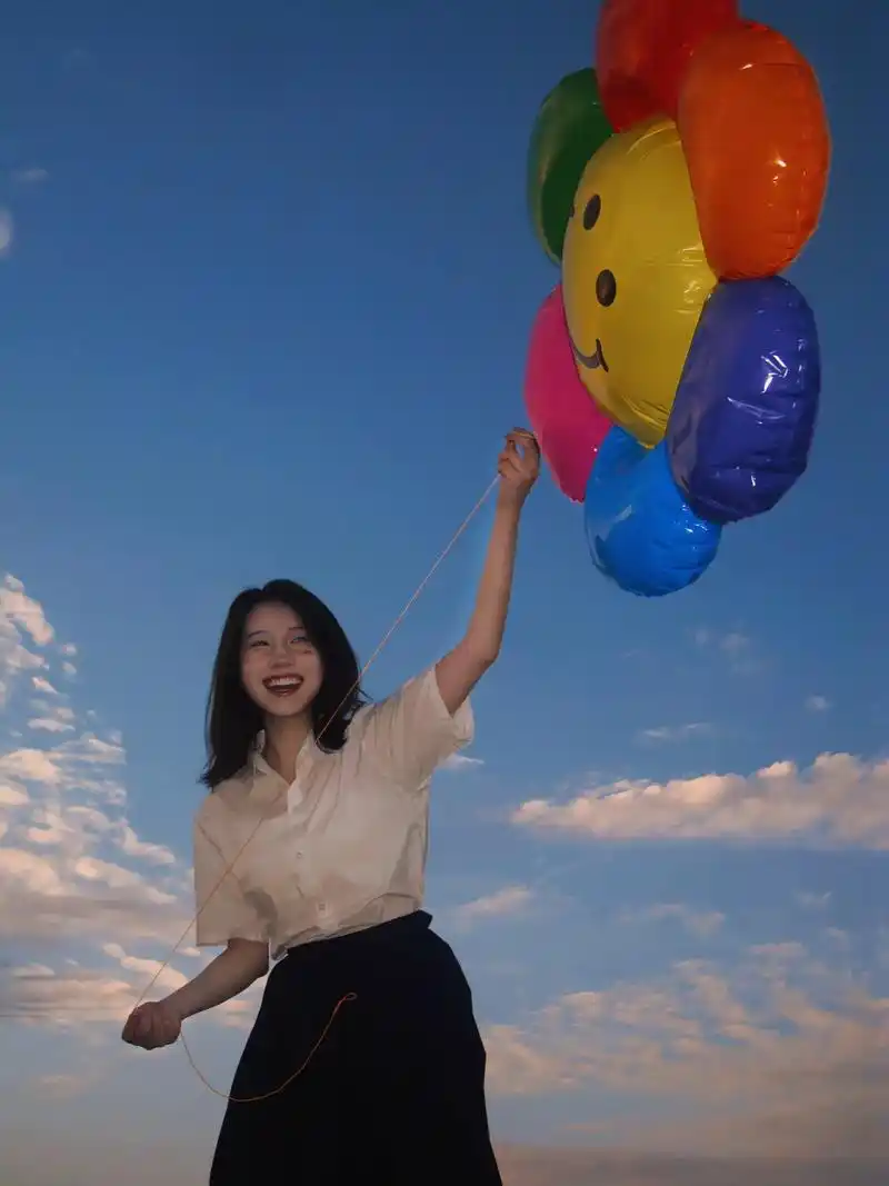 ccd～气球94是天空的小小浪漫.ccd拍的一组花絮,15块 - 抖音