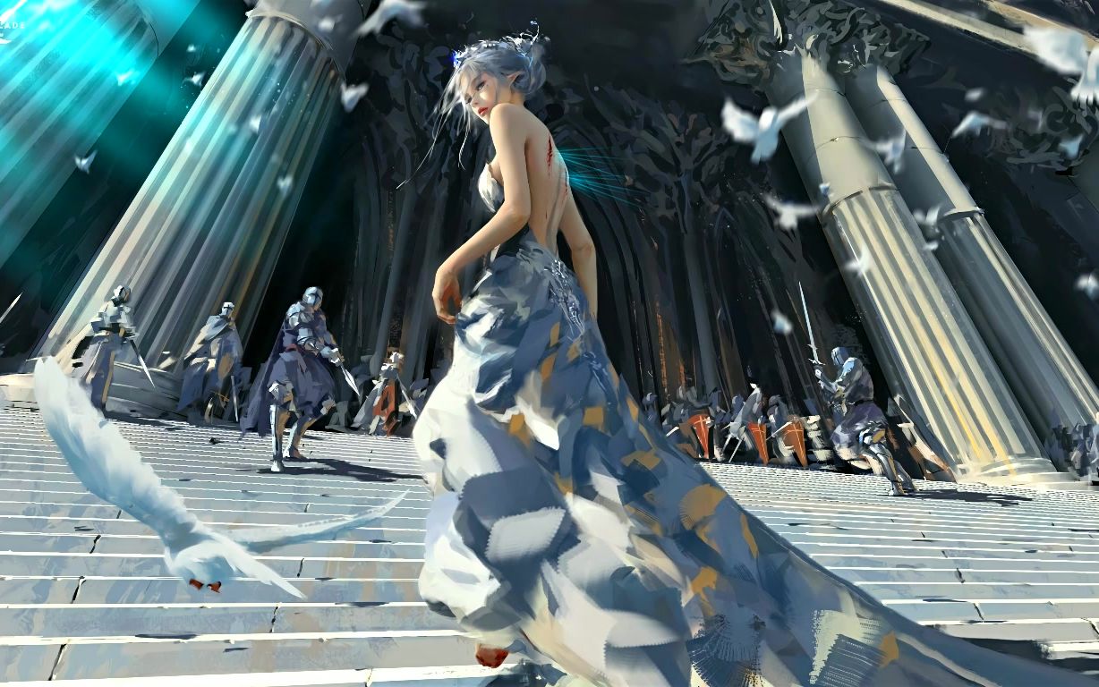 鬼刀冰公主【建模过程】请问可以火吗?