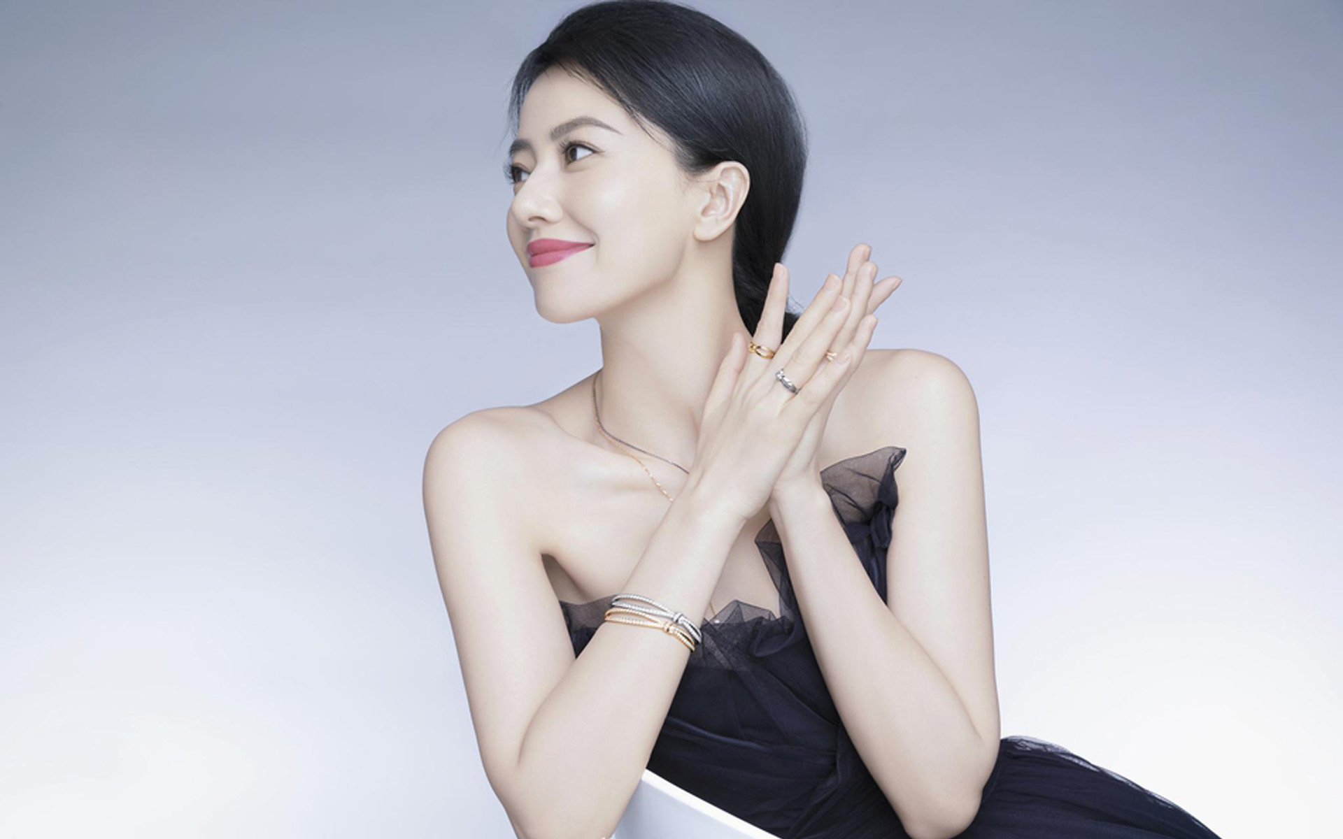 高圆圆优雅灵动时尚写真图片桌面壁纸