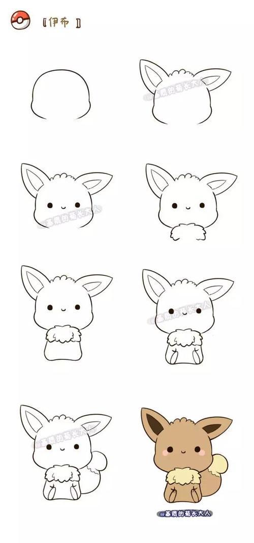 可爱的简笔画小精灵视频