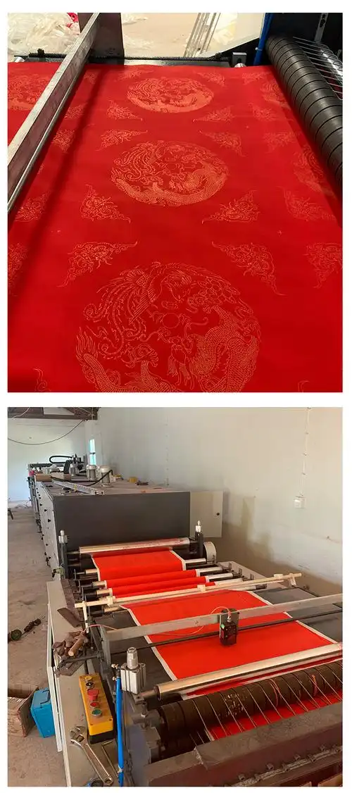 丝网印刷机浙江特格供应全自动红纸对联丝网印刷机丝印设备
