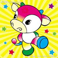 卡通牛头像可爱图片大全图片点击鼠标右键下载