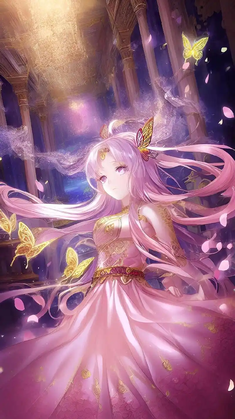 蝴蝶仙子来啦!#二次元#动漫少女 #蝴蝶仙子#手机壁纸#抖音 - 抖音