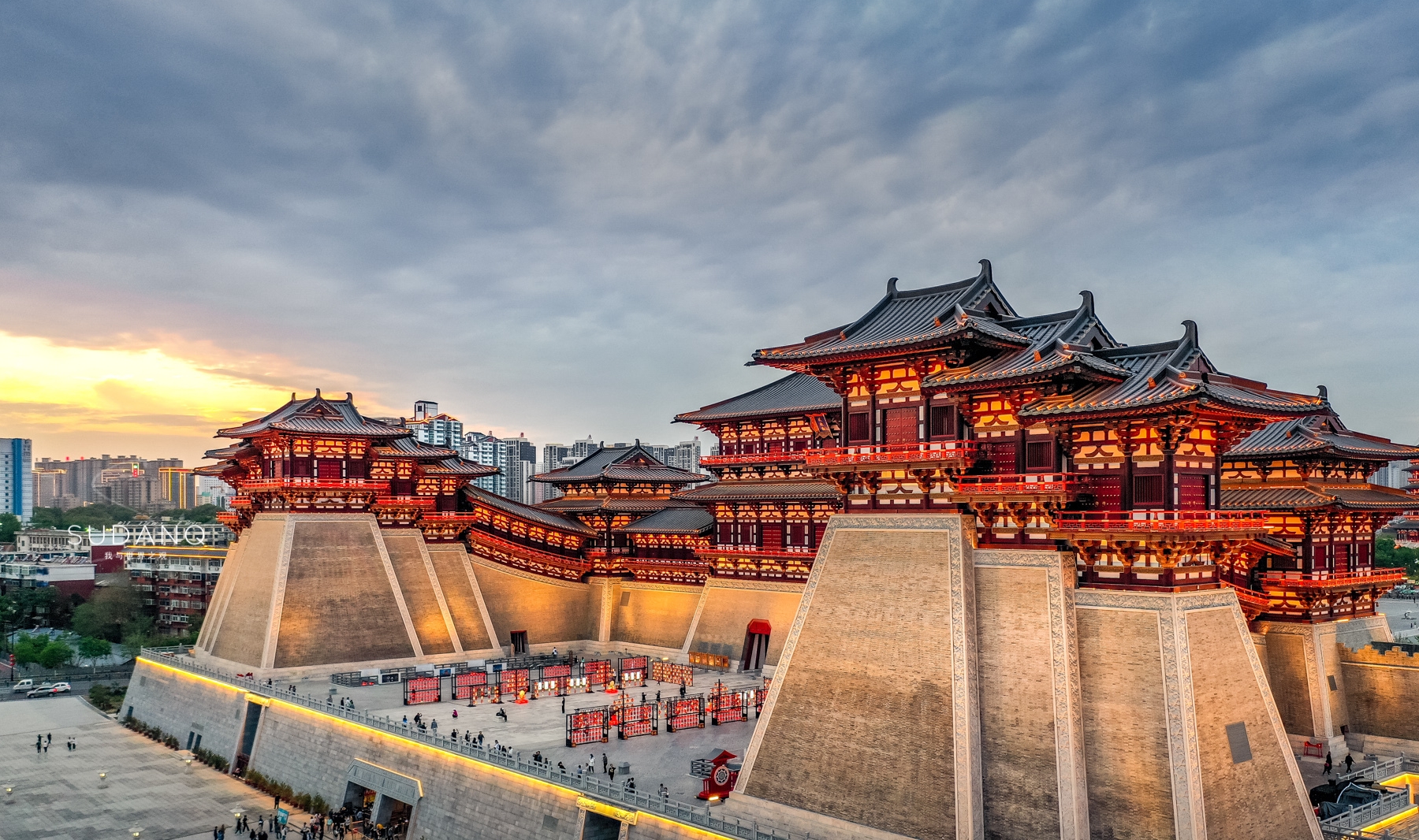 原创中国古代等级最高的城门是什么样子洛阳应天门天下第一门