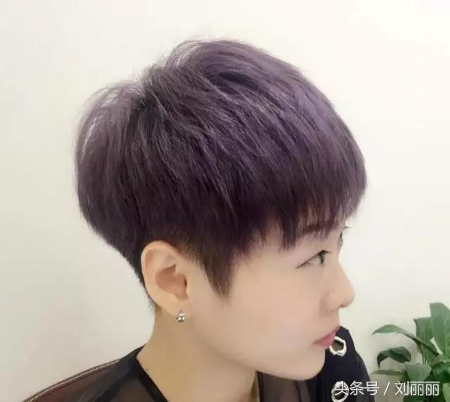 精选女生短发纹理烫30款