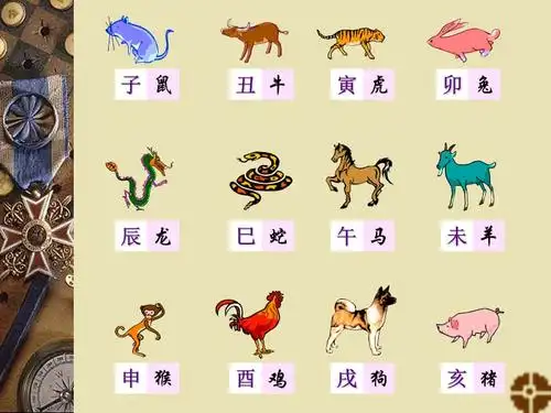 十二生肖图谱ppt