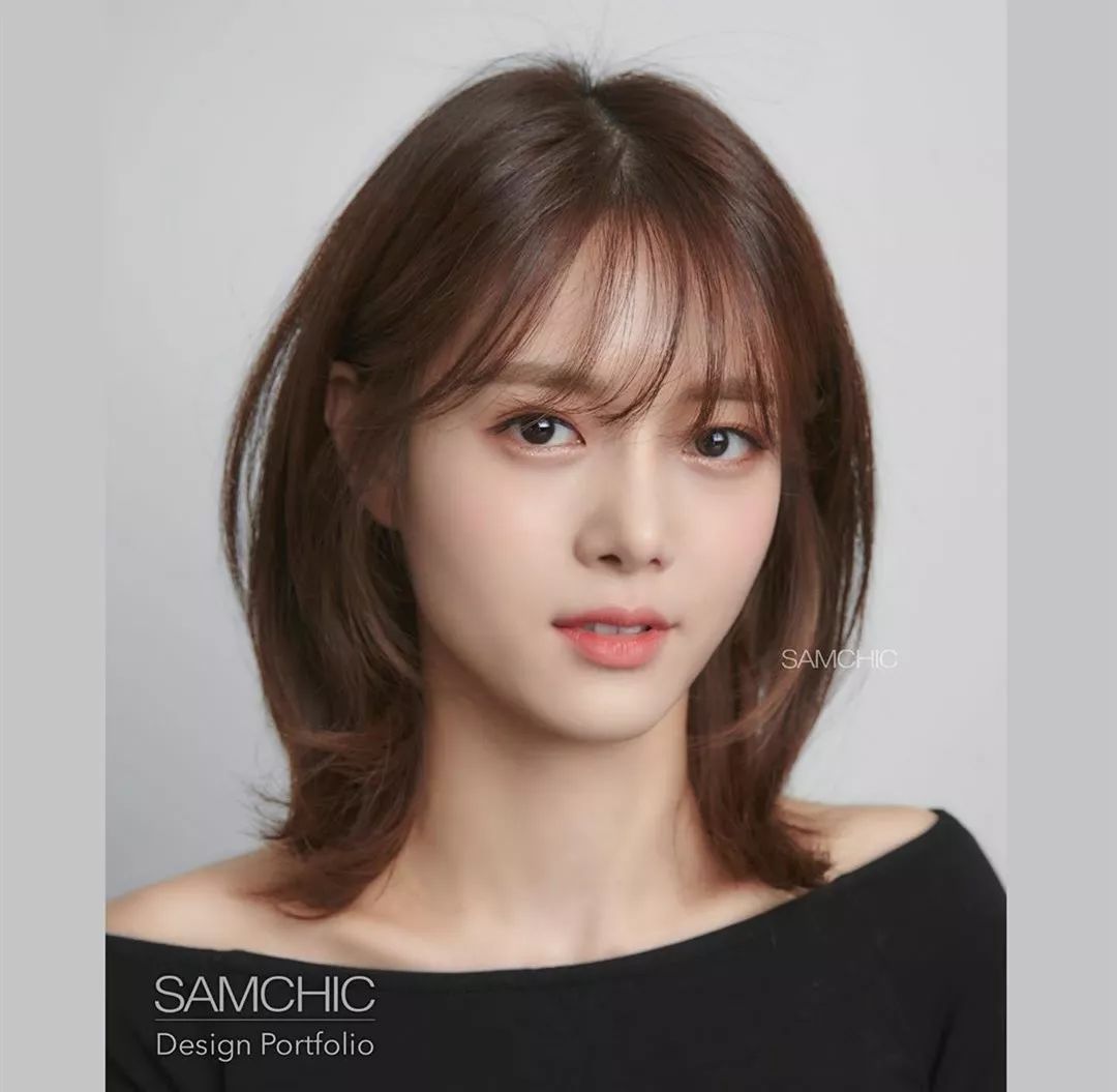 [最新的法式刘海发型,任何脸型都适合!